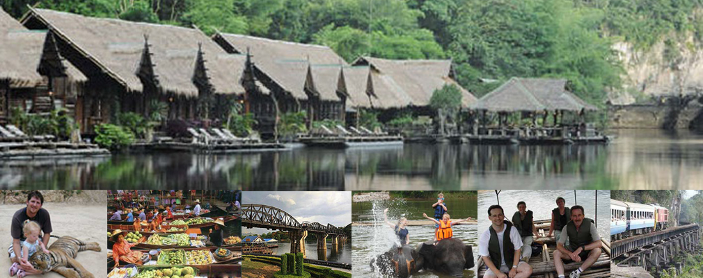 2DE: Breakfast with Monks and Tiger Elephant Training Day Bridge on the river Kwai Death railway train ride
